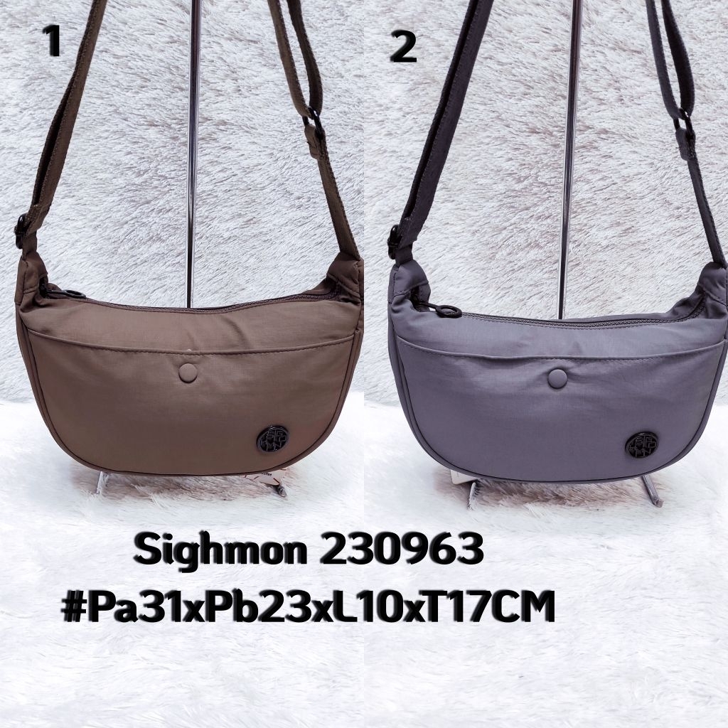 TAS SELEMPANG SIGHMON 230963 POLOS KUALITAS IMPORT