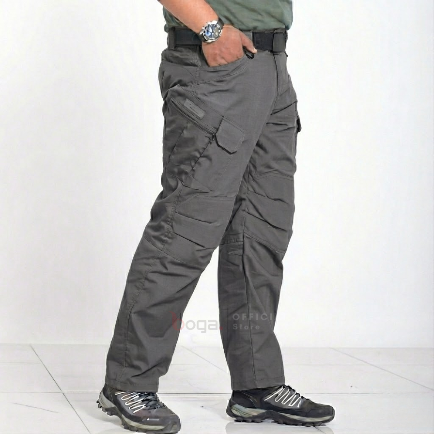 ORIGINAL CELANA PANJANG CARGO TACTICAL PRIA ABU TEBAL SAKU PREMIUM RIPSTOP BLACKHAWK OUTDOOR ARMY