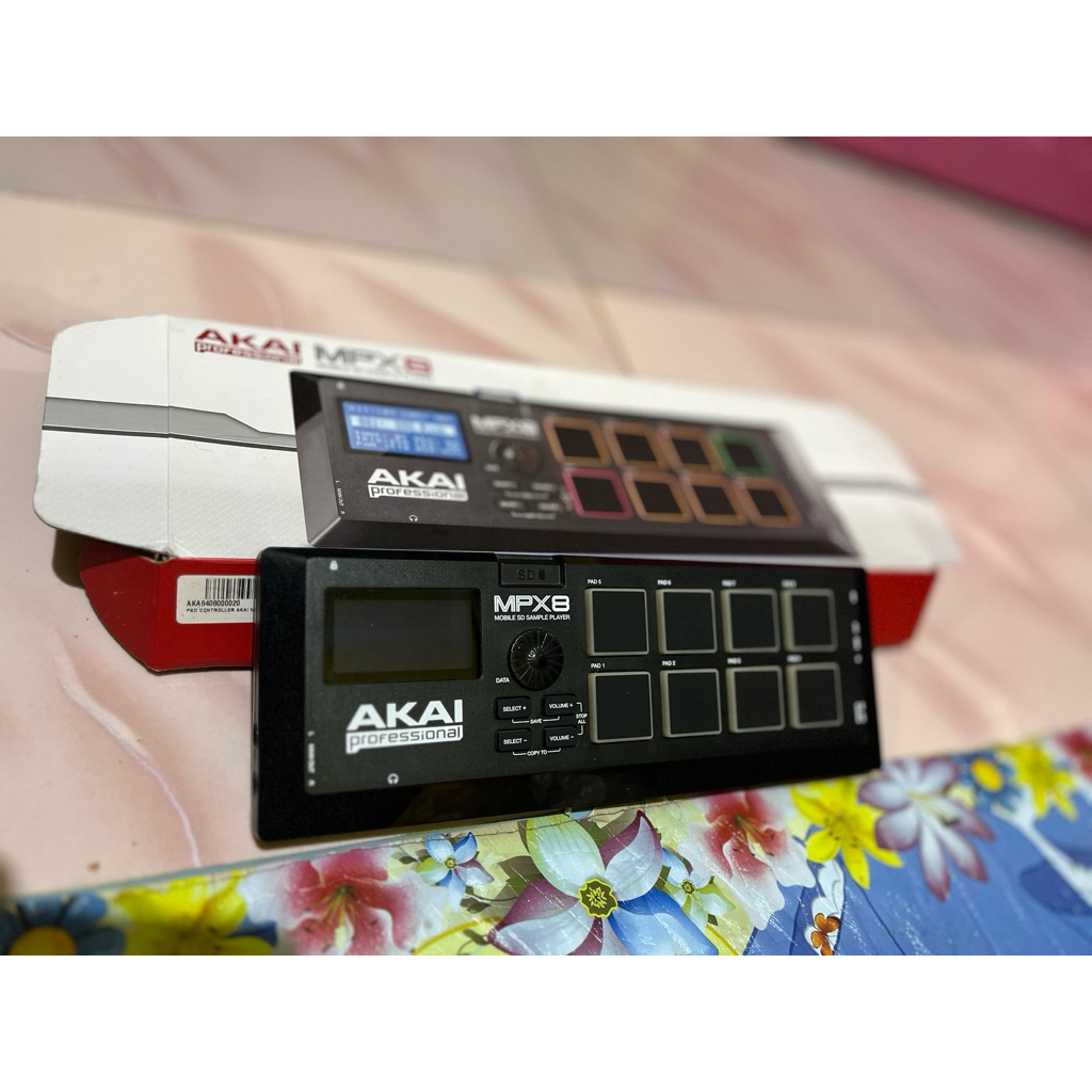 Akai mpx 8 sudah sampling kendang siap pakai