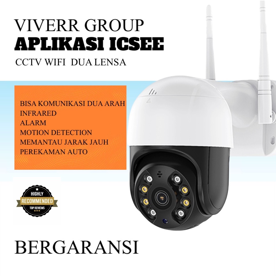 ICSEE 8MP Outdoor/Indoor IP PTZ WiFi CCTV System INDOOR AOUTDOOR