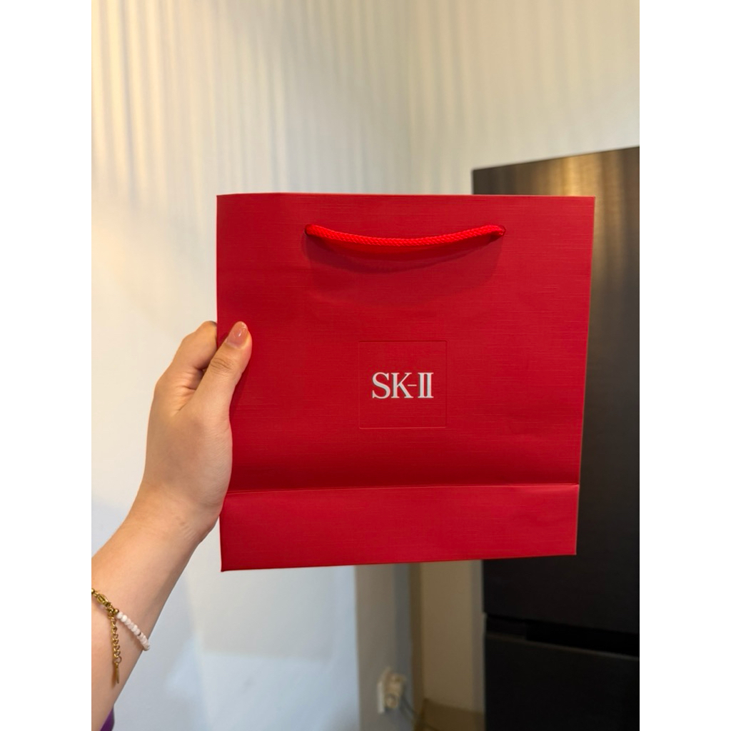 paperbag sk ii paper bag skii paper bag sk-ii orginal merah branded