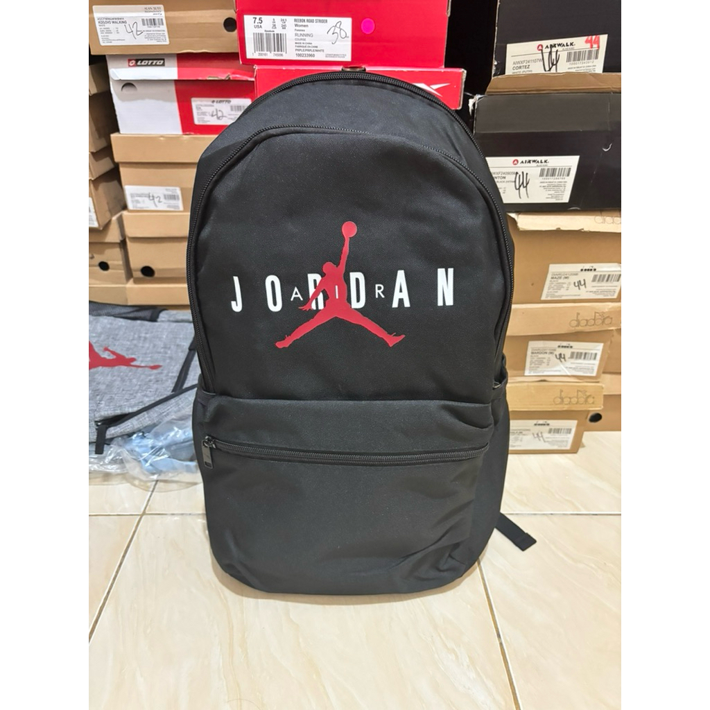 Backpack Air Jordan JAM HBR Warna Black