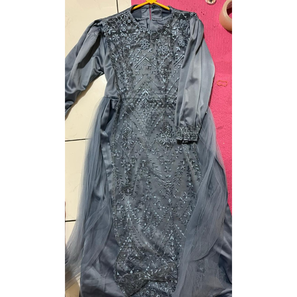 BAJU GAMIS BLUE SKY