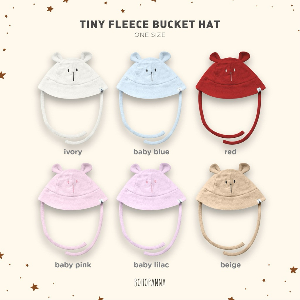 MAKASSAR Bohopanna Tiny Fleece Bucket Har | Topi Anak