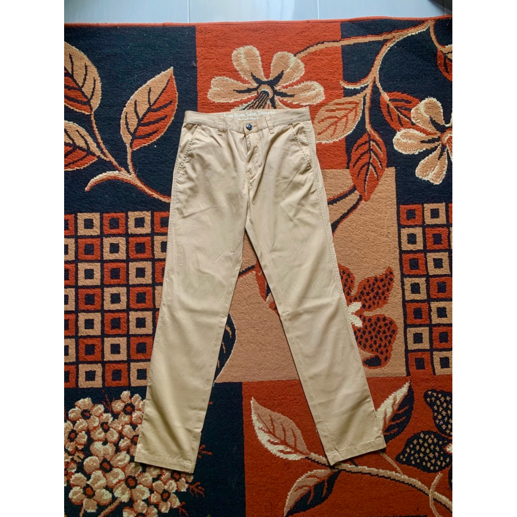 celana chini giordano low rise second