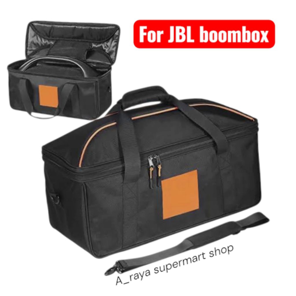 Tas Speaker JBL Boombox 3 Outdoor Travel Tas portable Speaker Nilon Premium untuk JBL Boombox 3 hita