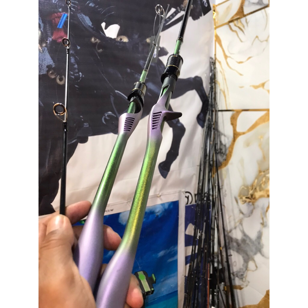 Joran zorro klatzy solid carbon 1.8M tyfe casting dan spining