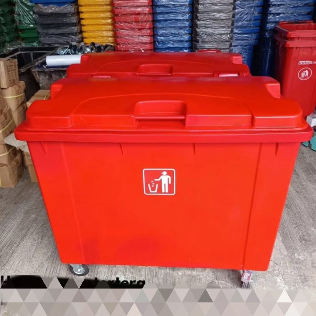TEMPAT SAMPAH BESAR/TONG SAMPAH BESAR / BAK SAMPAH BESAR 660L