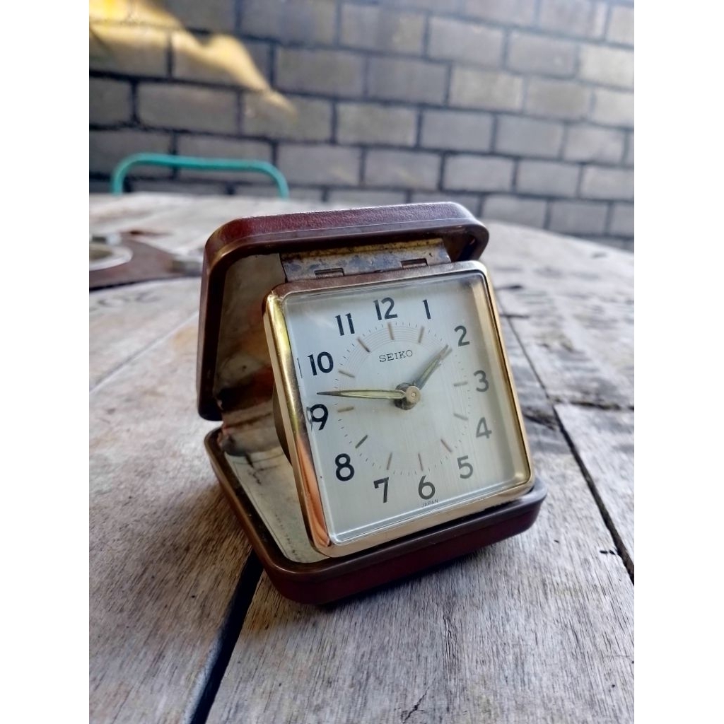 jam saku portable "Seiko" japan original nyala normal jadul vintage lawas