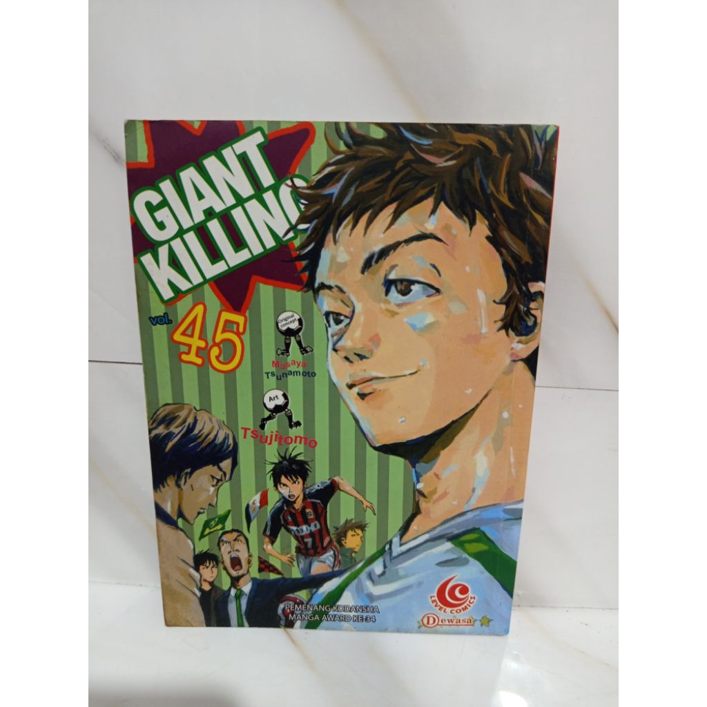 Komik Giant Killing 45 Original Kolpri