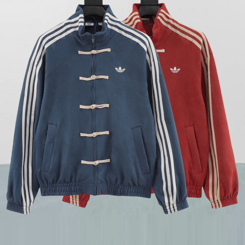 Adidas CTT Suede CNY Loose Sports Jacket