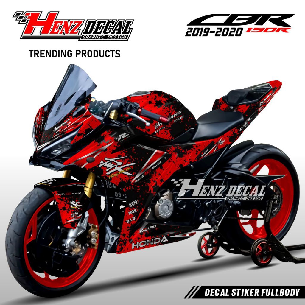 [ ANTI LUNTUR ] Decal CBR 150R FullBody // Stiker Decal Honda CBR 150R // Variasi Motif Hayabusa // 