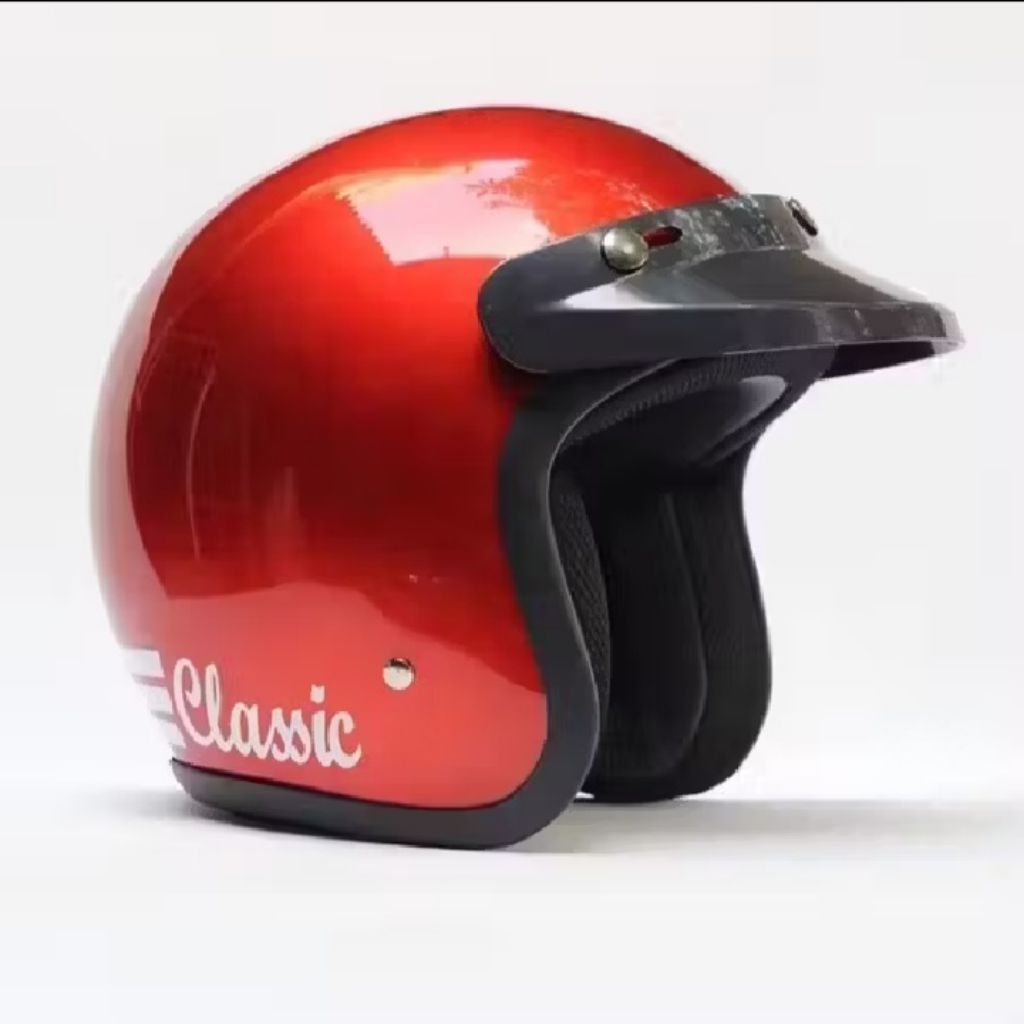 Helm Bogo Classic ORIGINAL Dewasa Wanita pria Helm Bogo Classic Busa dalam helm Bogo Tebal empuk nya