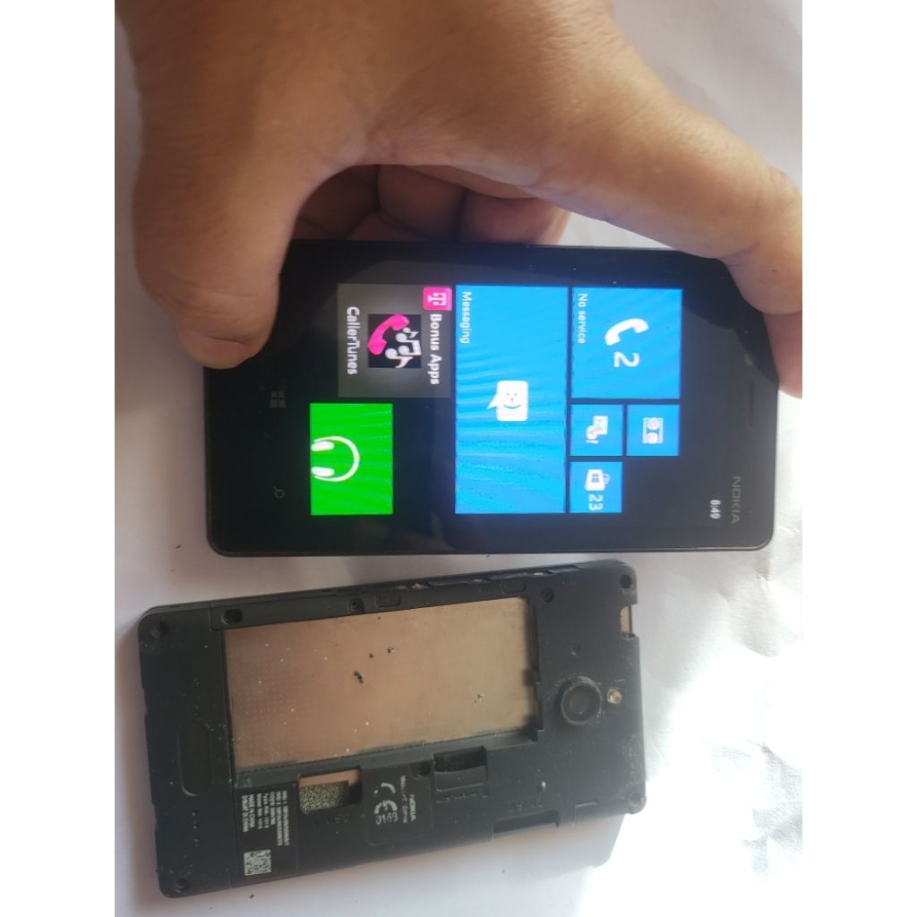 Nokia Windows Phone rusak bahan mati rosok