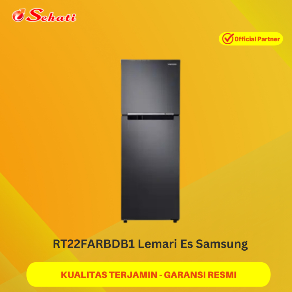 Lemari Es 2 Pintu RT22FARBDB1 Lemari Es Samsung All around cooling Twist ice maker