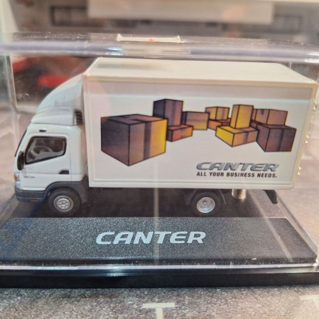 Diecast Miniscale Mitsubishi Canter Truck 1/87 Rare