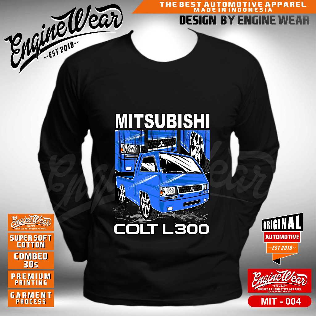 kaos MITSUBISHI L300 kaos L300 baju tshirt kaos mobil pickup 1