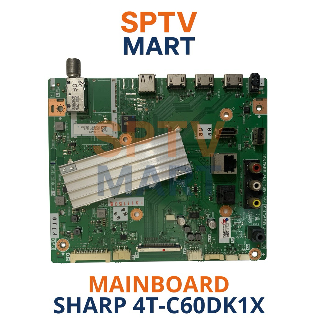MAINBOARD TV SHARP 4T-C60DK1X – MB SHARP 4T-C60DK1X