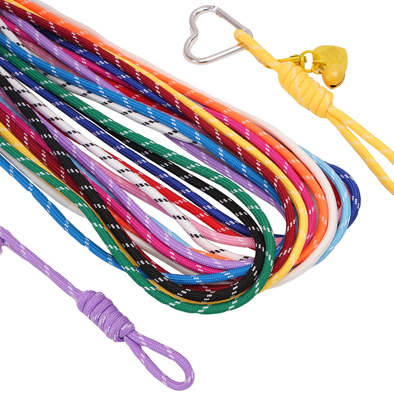 Beadia 1 Meter Tali Anyaman Serbaguna 5mm Warna-Warni - Untuk DIY Craft Gantungan Kunci, Kalung Lany