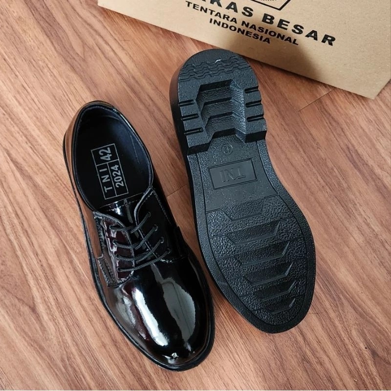 Sepatu PDH Jatah Mabes TNI - Sepatu PDH TNI POLRI