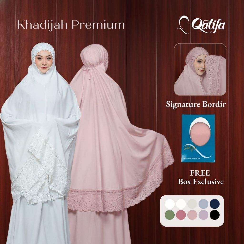 QATIFA Mukena Katun Premium Khadijah