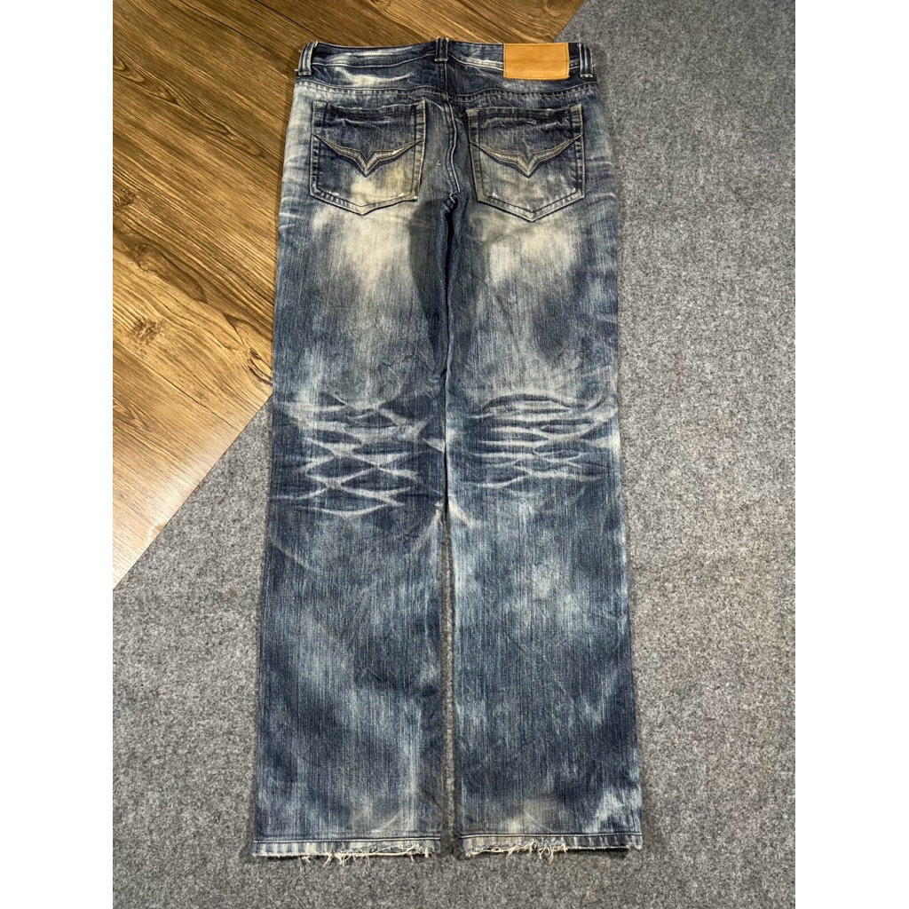 Celana jeans fading Clride.n second