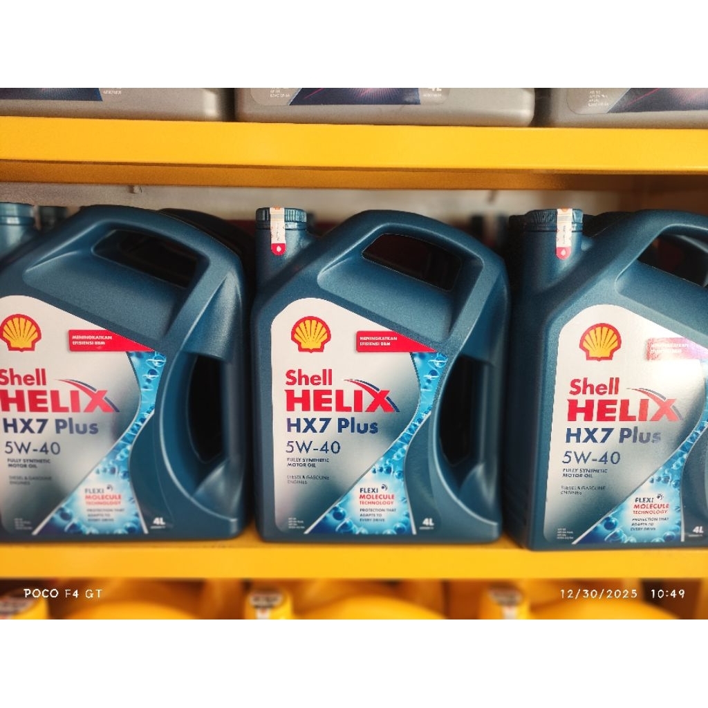 SHELL HELIX HX 7 PLUS 5W-40 4L ORIGINAL SHELL