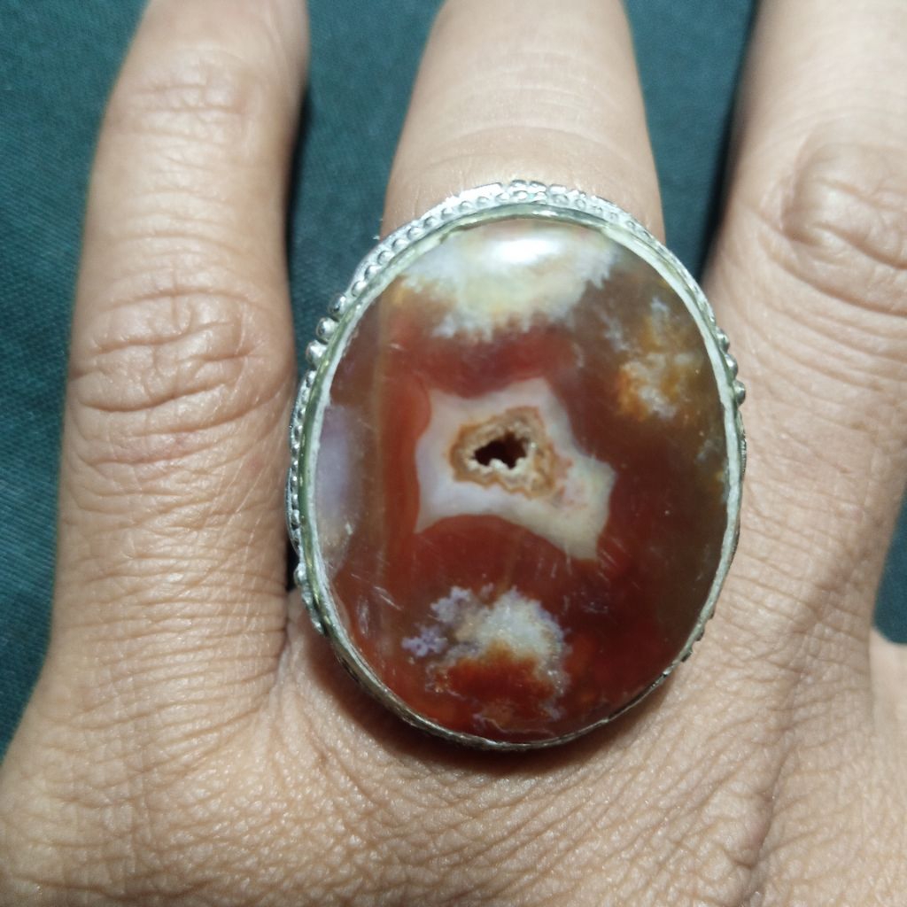 Batu akik raflesia combong,jumbo murah