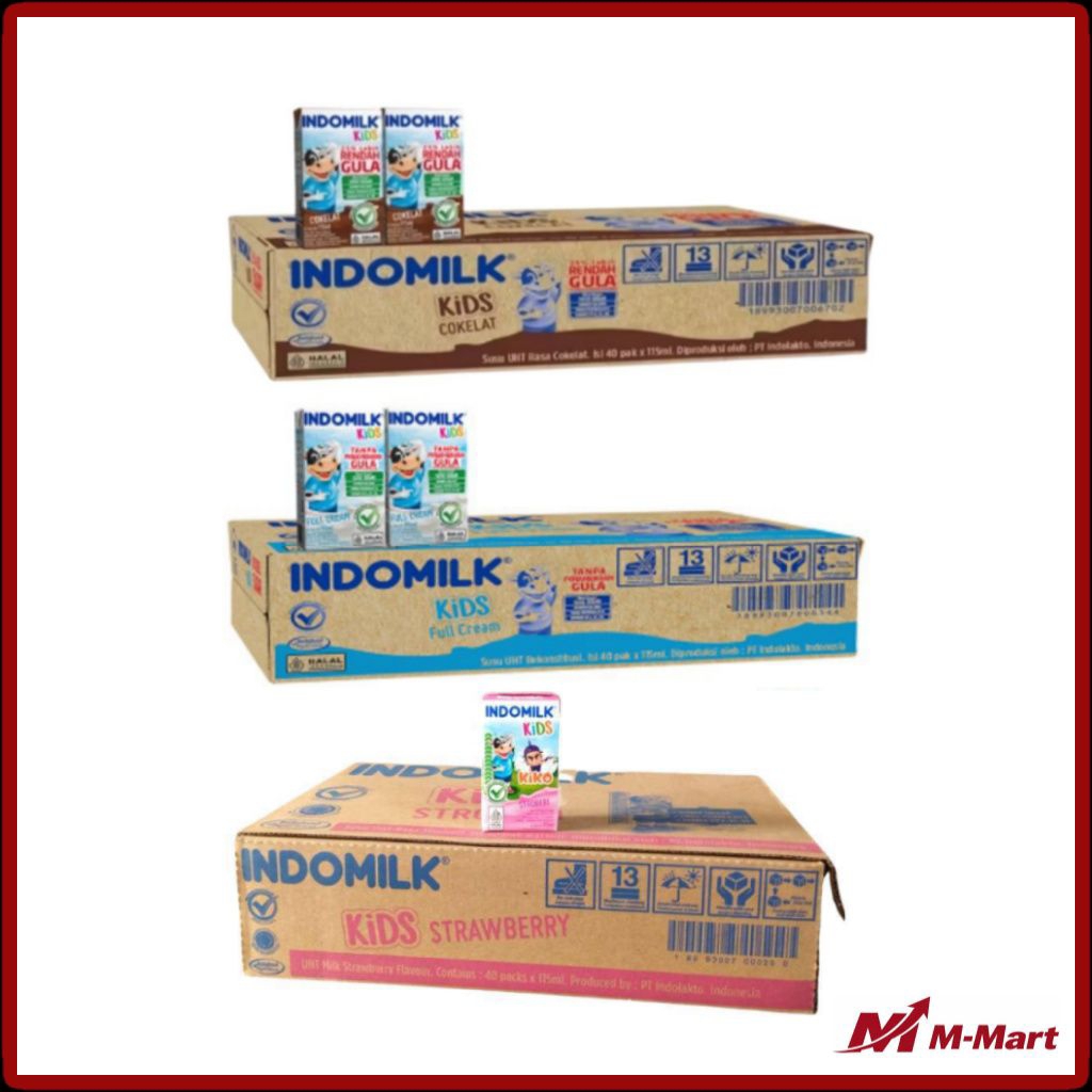 Indomilk Kids UHT 115 ml 1 Dus isi 40