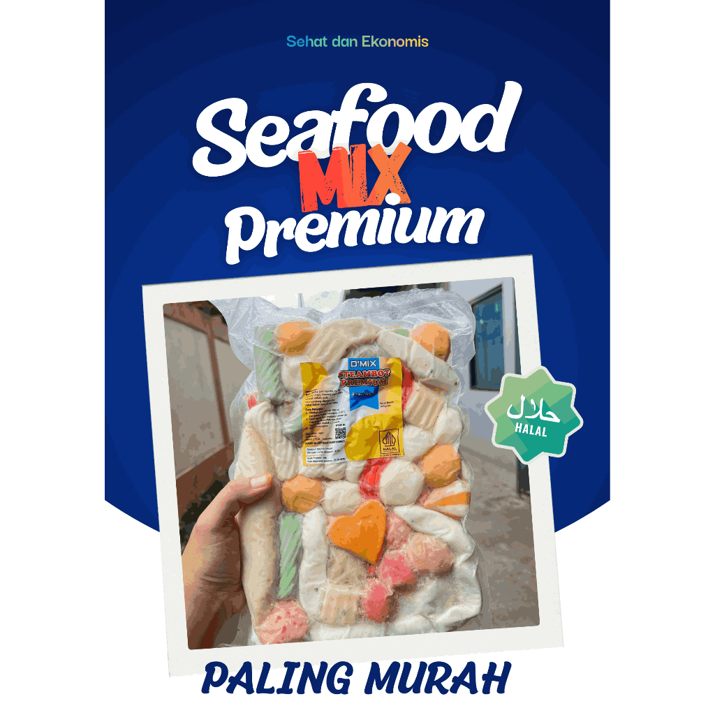 Frozen Food Suki Mix 900gr - Topping Steamboat Premium Tomyam