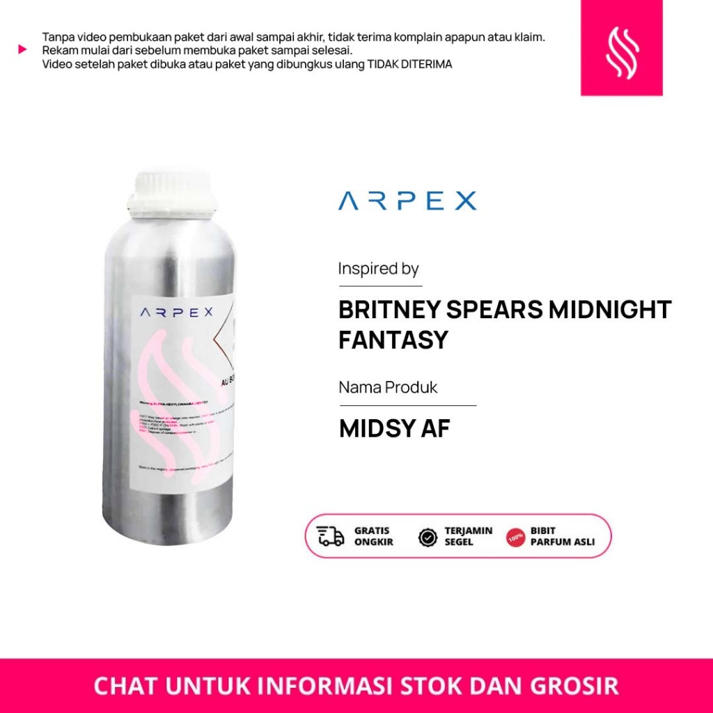 JUAL BIBIT PARFUM ASLI - MIDSY AF - ARPEX - REPACK - SUMBARA PARFUM
