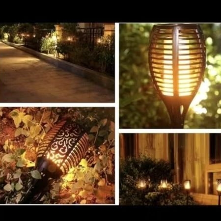 Lampu Obor Api | Lampu Dekorasi Taman Outdoor