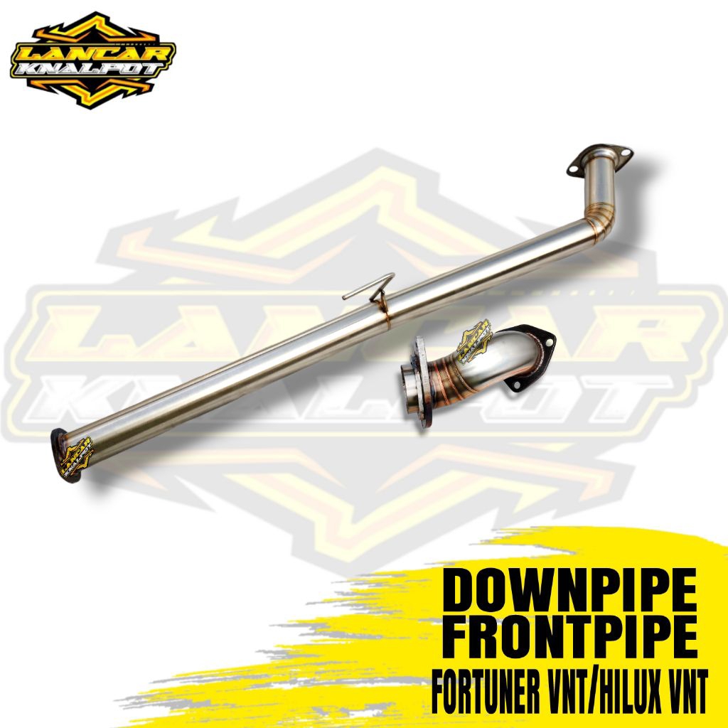 Downpipe Frontpipe Fortuner VNT/Hilux VNT Turbo 1KD 2KD