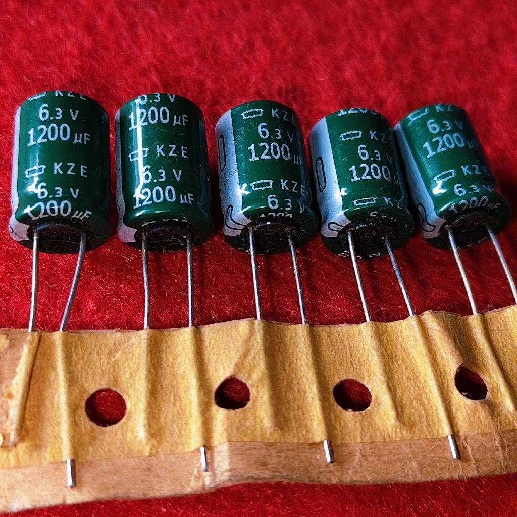 kapasitor elco 6.3v1200uf per10 pcs