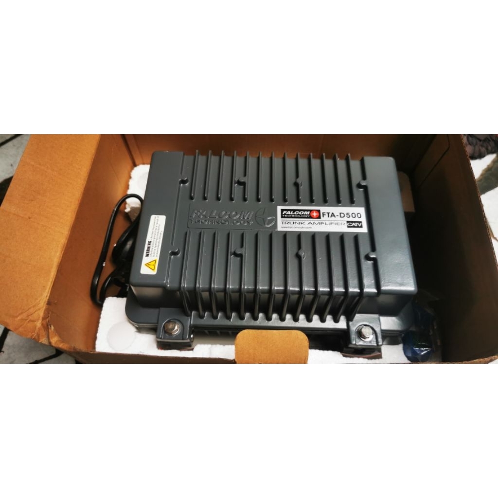 Amplifier CATV BOSTER Trunk D500 550 MHz INDOOR Falcom Technology