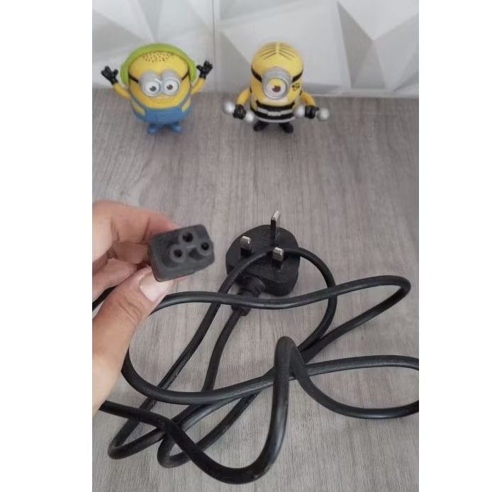 Kabel power laptop original bekas copotan laptop