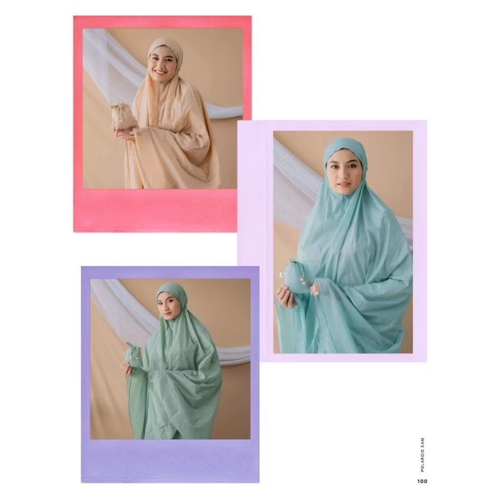 GROSIR 10PC MUKENA DEWASA TRAVEL PARASUT KOREA