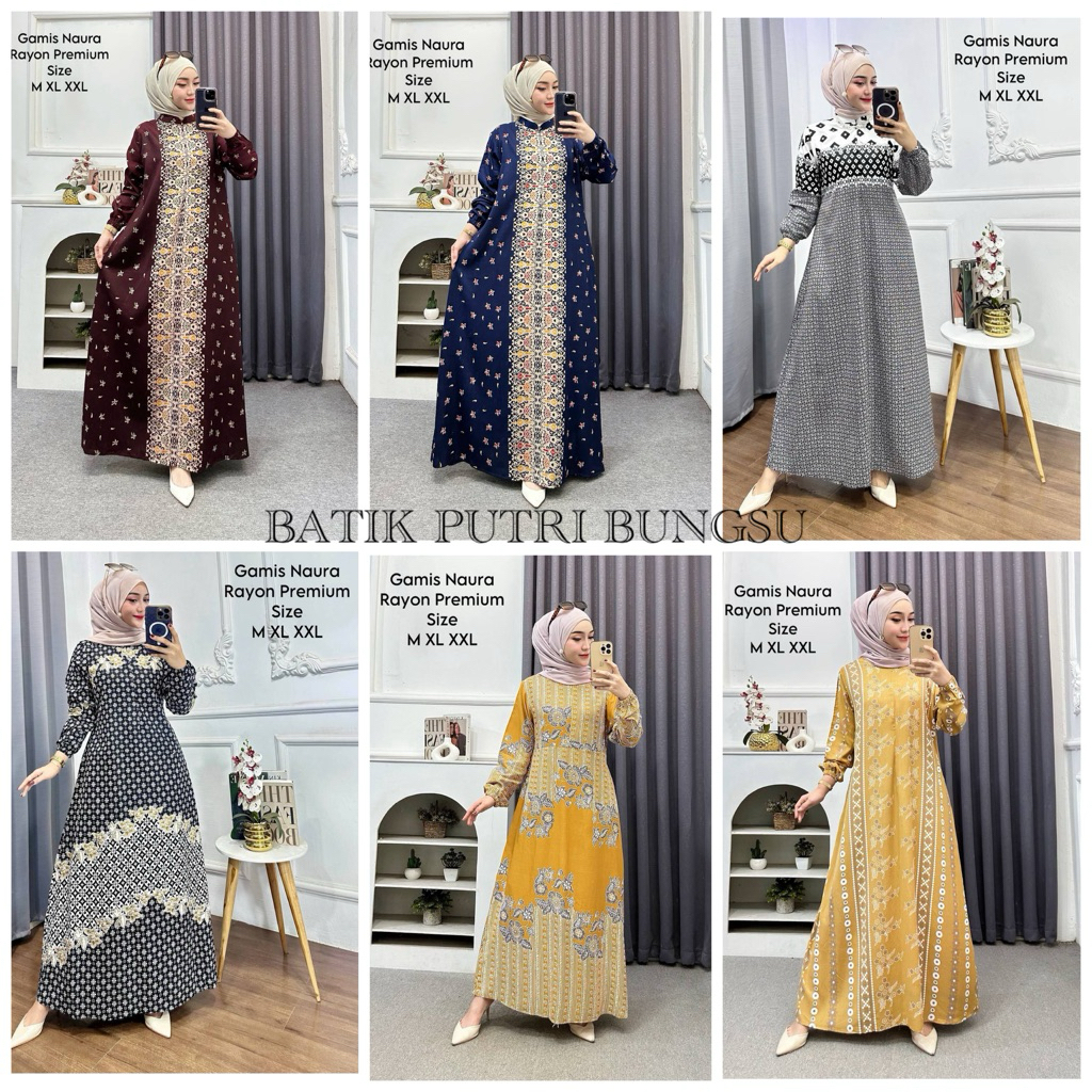 TERBARU GAMIS RAYON PREMIUM | HOMEY DRESS CANDI MEKAR | GAMIS TWILL ORI PEKALONGAN | GAMIS BUSUI JUM