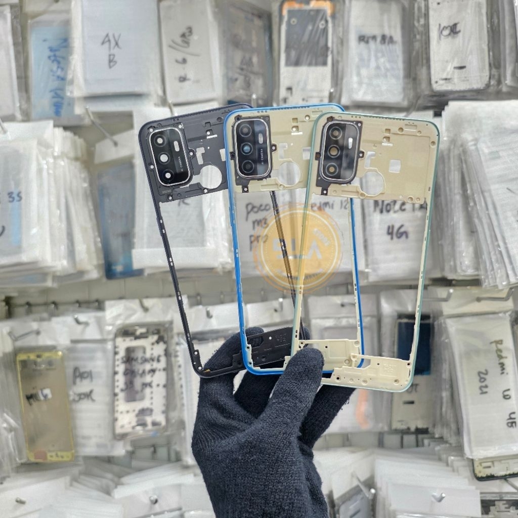 BEZEL TUTUP MESIN CASING / TULANG TENGAH FOR OPPO A53 / OPPO A33 2020