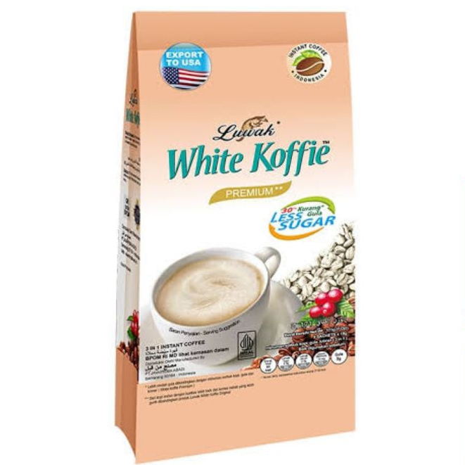 LUWAK WHITE KOFFIE ALL VARIAN ISI SACHET