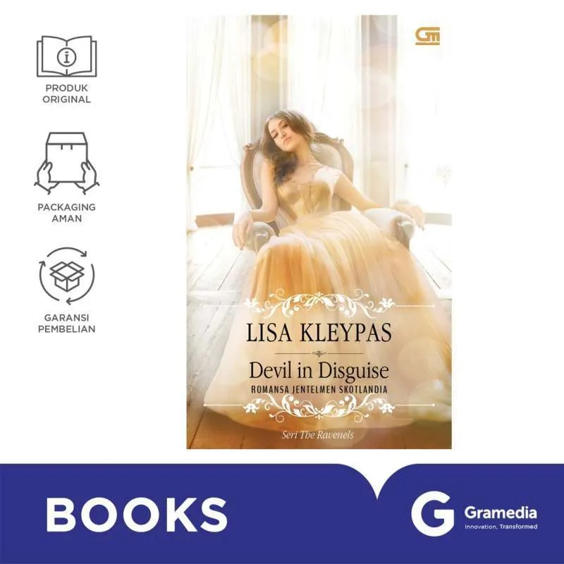 Novel Historical Romance: Romansa Jentelmen Skotlandia (Devil in Disguise) - Lisa Kleypas (The Raven