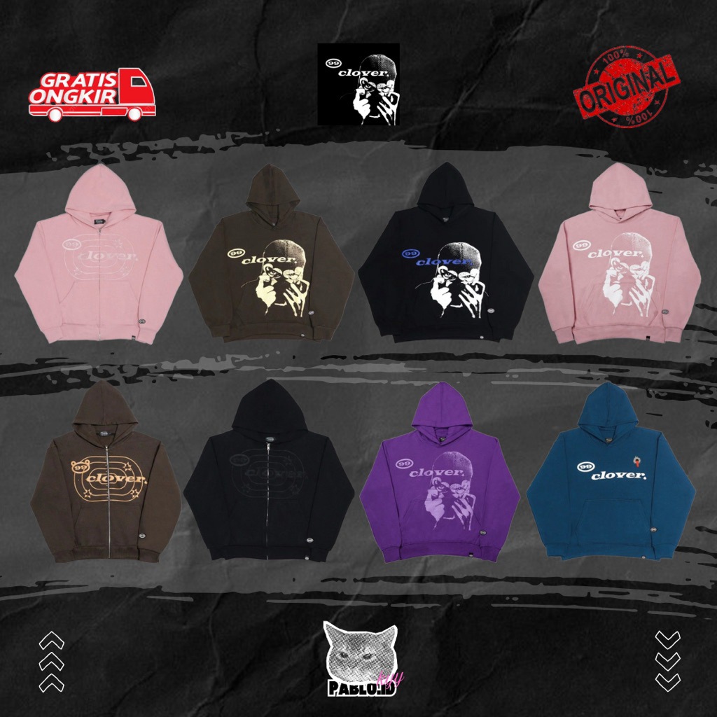 [100% ORIGINAL] ZIP & HOODIE 99 CLOVER