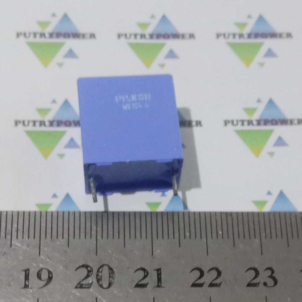 5PCS  PILKOR 820nJ 500V MKT 15mm 824 820nf BIRU  mkm 0.82uf 824j 820n kapasitor  mkt capacitor mkp m