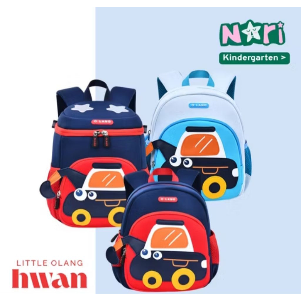 Tas Excavator Anak TK Tas Anak cewek TK Tas Anak TK Cowok Tas anak sekolah