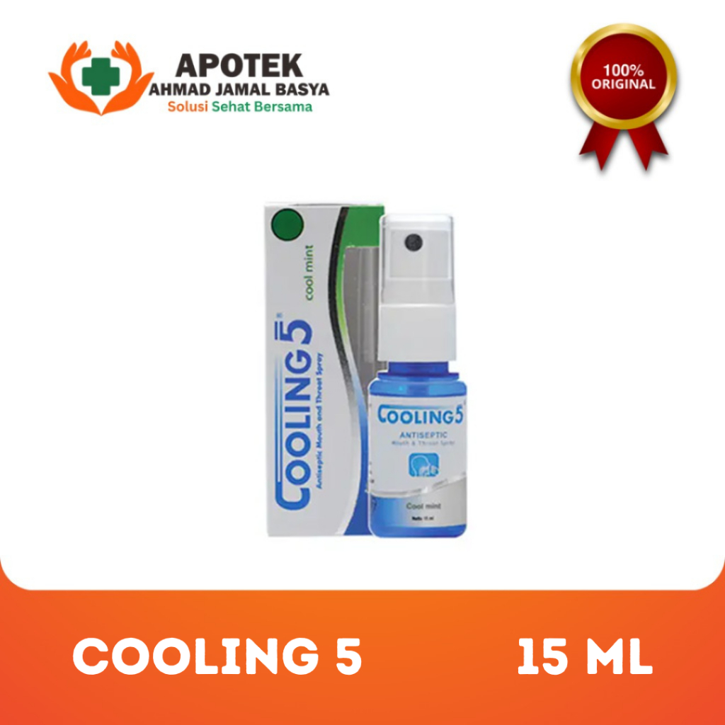 Cooling 5 Spray - Obat Sariawan