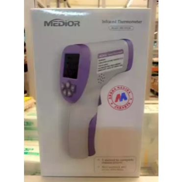 Thermogun Thermometer Tembak Infrared/THERMOMETER MEDIOR/ thermometer anak/thermometer bayi/thermome