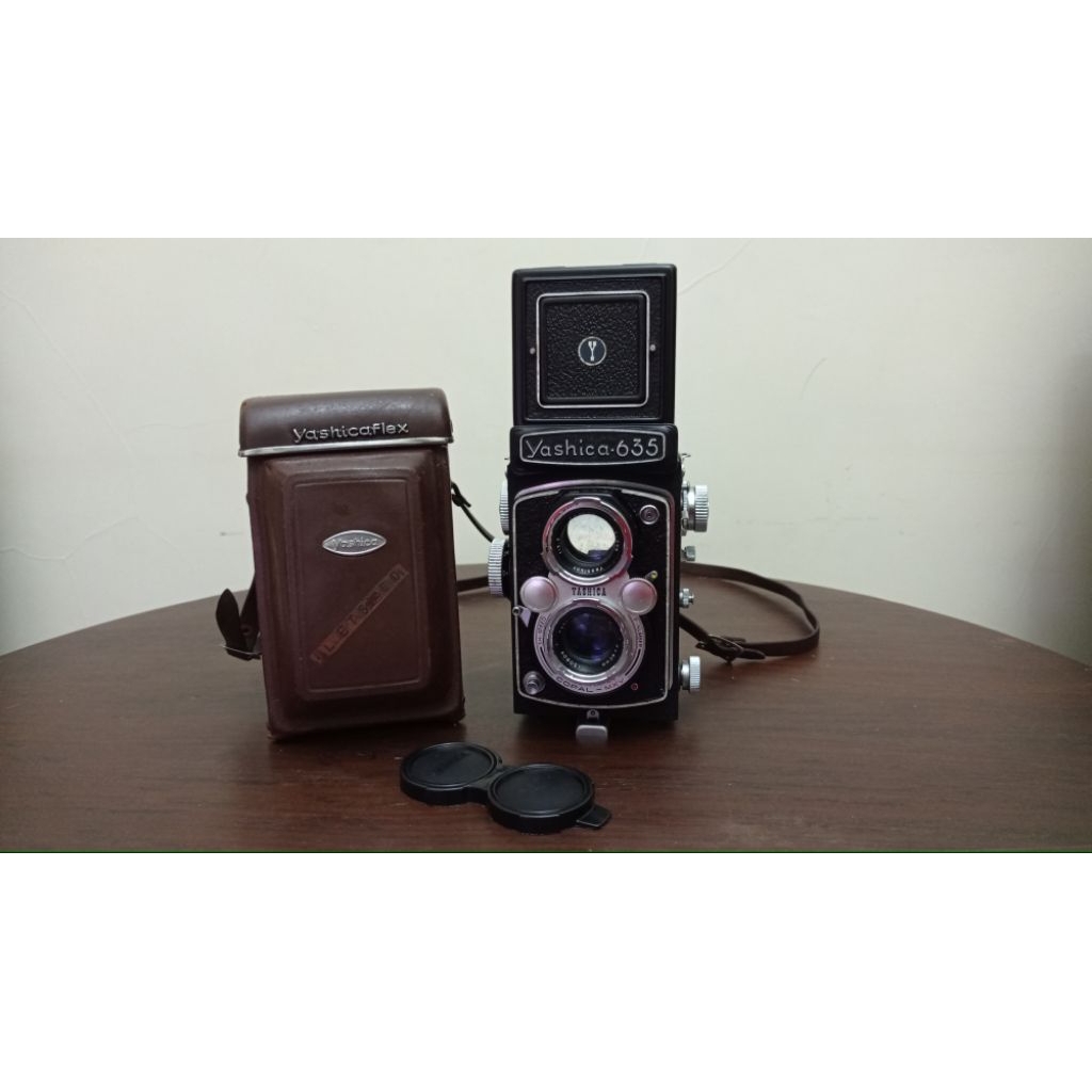 KAMERA TLR YASHICA 635 VINTAGE JADUL SIAP PAKAI