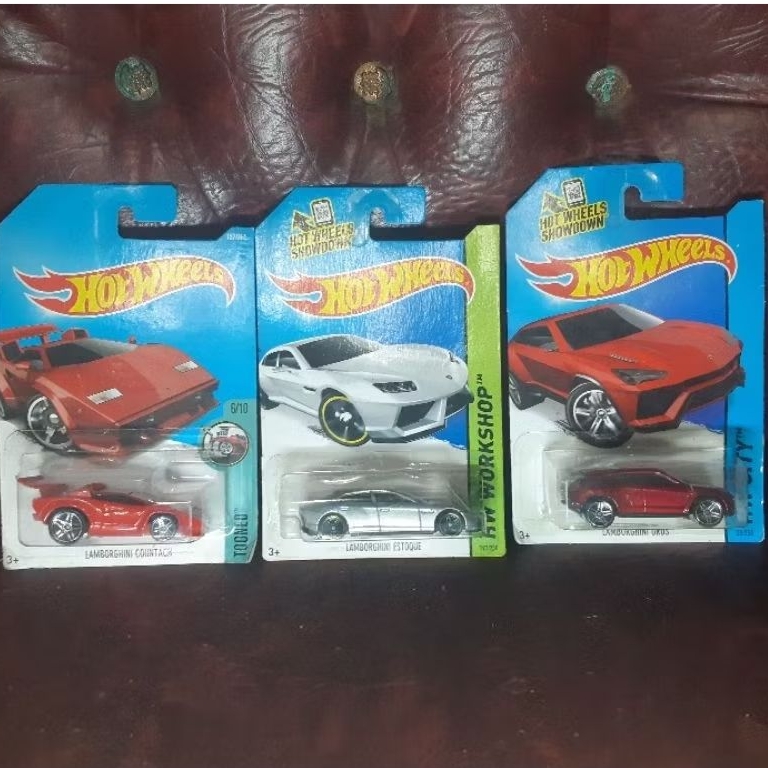 Hot Wheels Lamborghini Set 3 Pcs