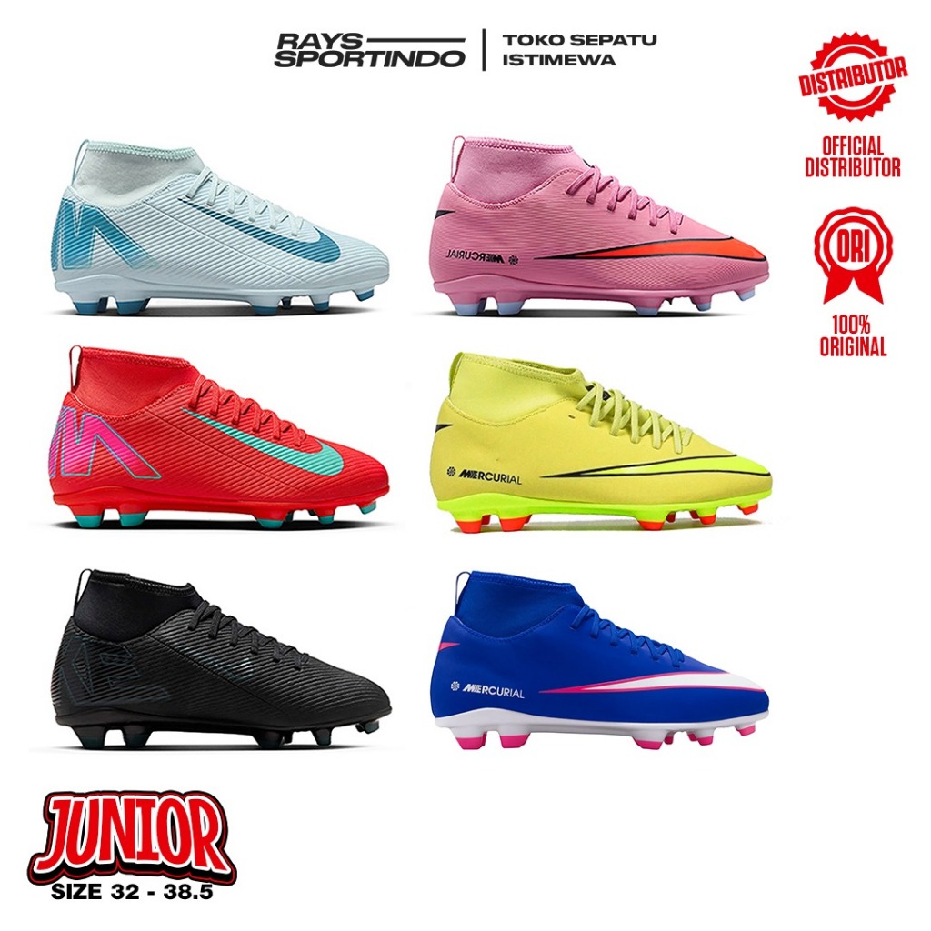 SEPATU BOLA ANAK NIKE SUPERFLY 10 CLUB FG JR