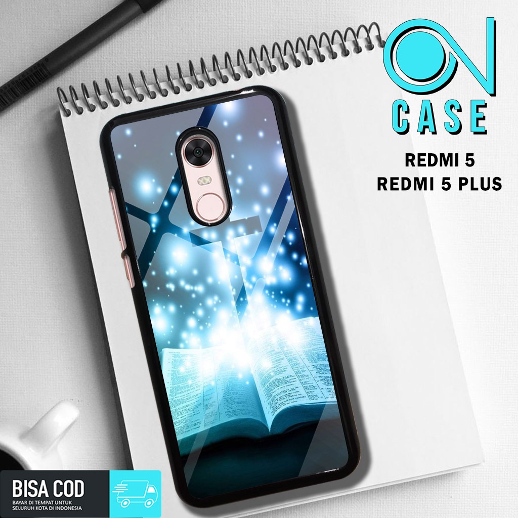 Case XIAOMI REDMI 5 mistercase Case Motif [ salib ] Case Hp Glossy Casing Hardcase Softcase Bisa cod